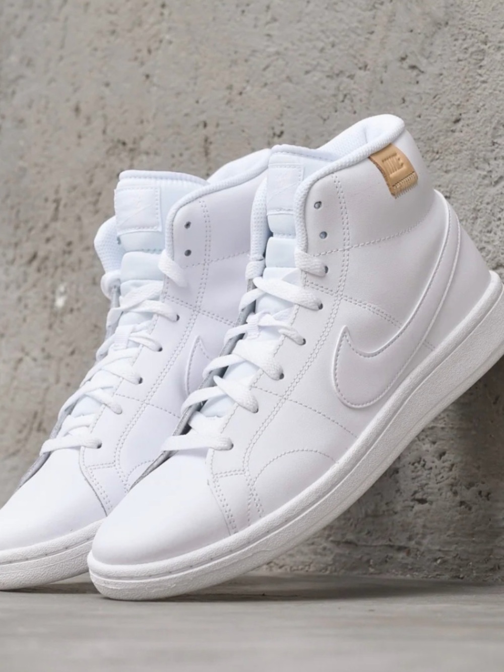 Nike Women's Court Royale White High-Top Sneakers